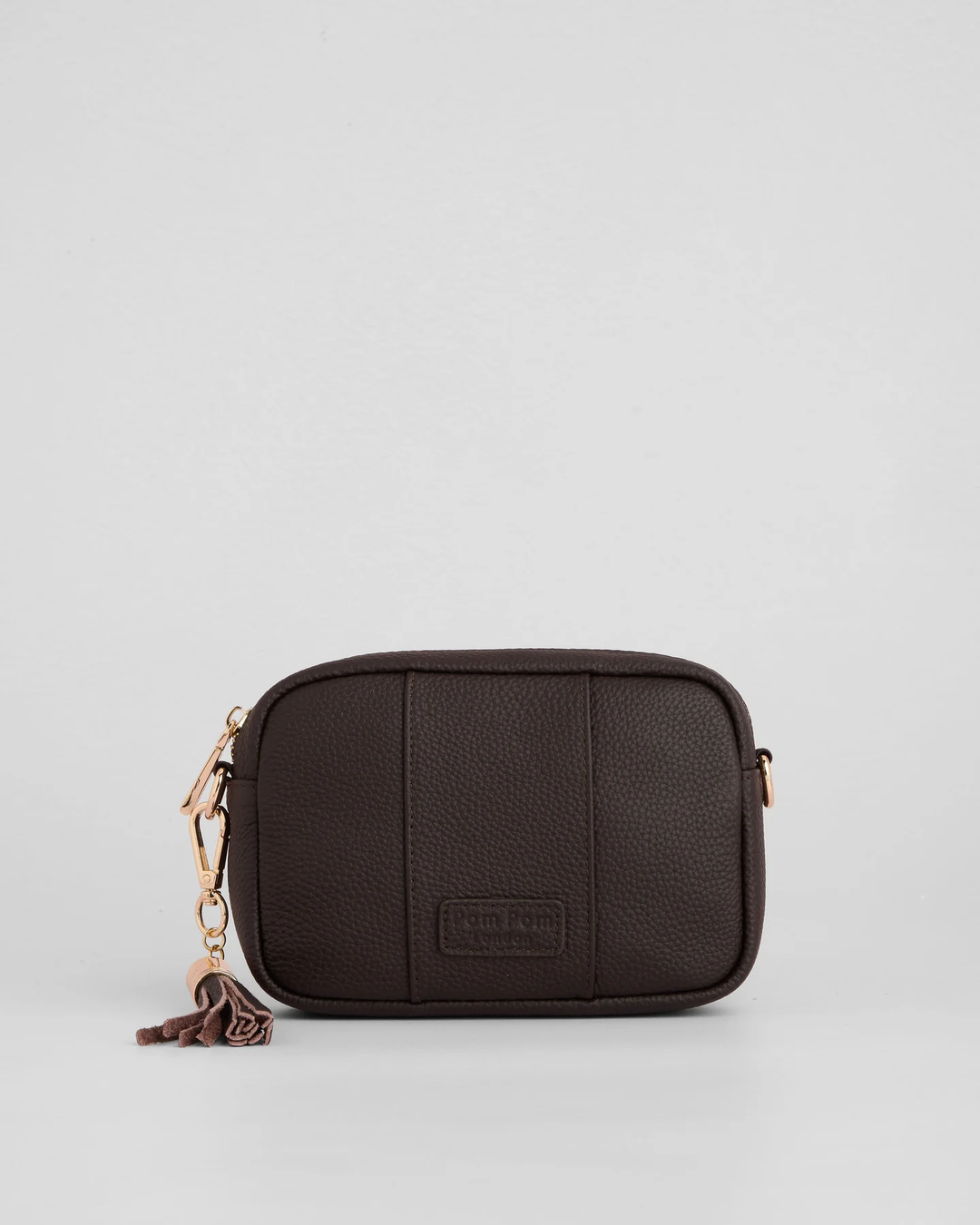 Pom Pom London City Mini Bag Chocolate Plum