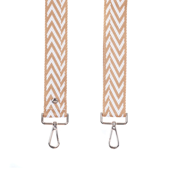 Pom Pom Strap Maple Zig Zag