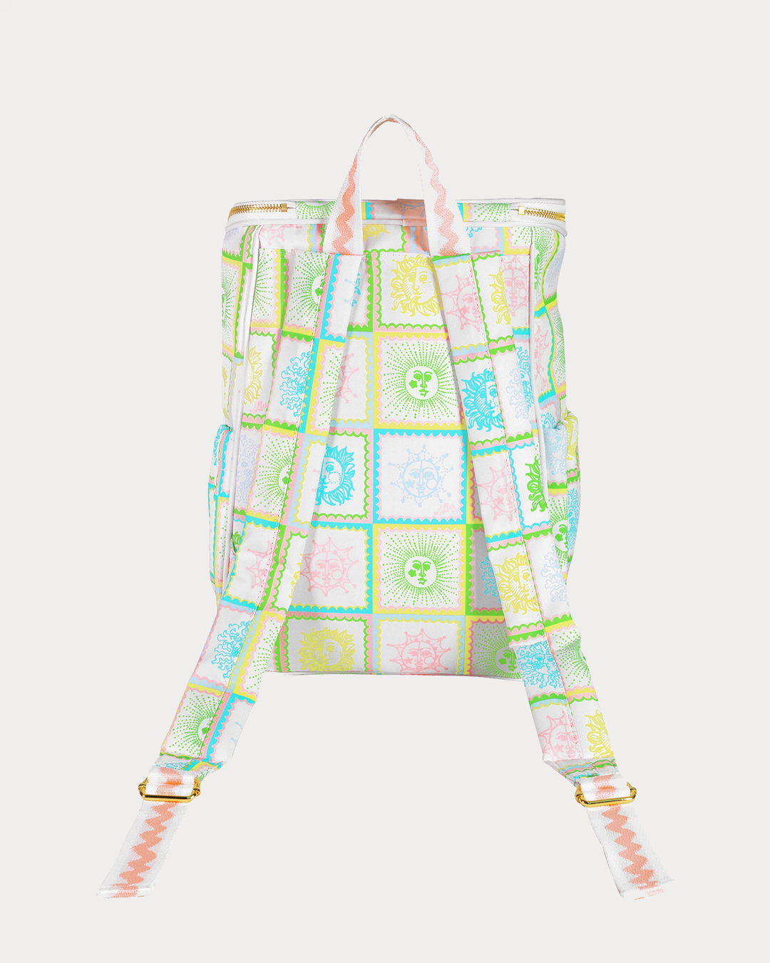 Backpack Cooler Sun Tiles Home